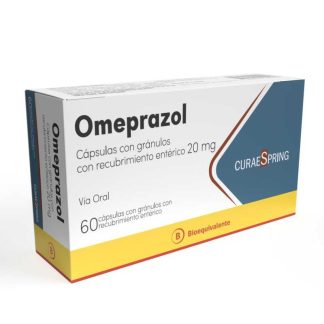 OMEPRAZOL 20 MG X 60 CAPSULAS CON RECUBRIMIENTO ENTERICO