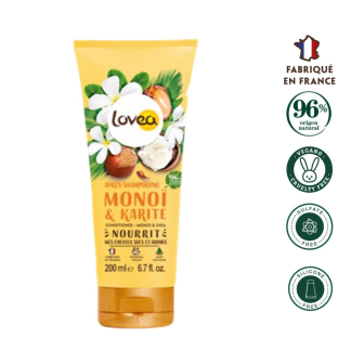 ACONDICIONADOR CABELLO SECO Y DAÑADO MONOI-KARITE 200ML LOVEA