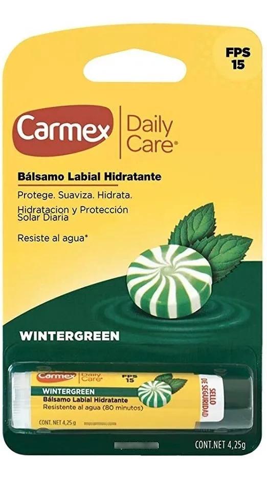 BALSAMO LABIAL HIDRATANTE 4.25G WINTERGREEN CARMEX