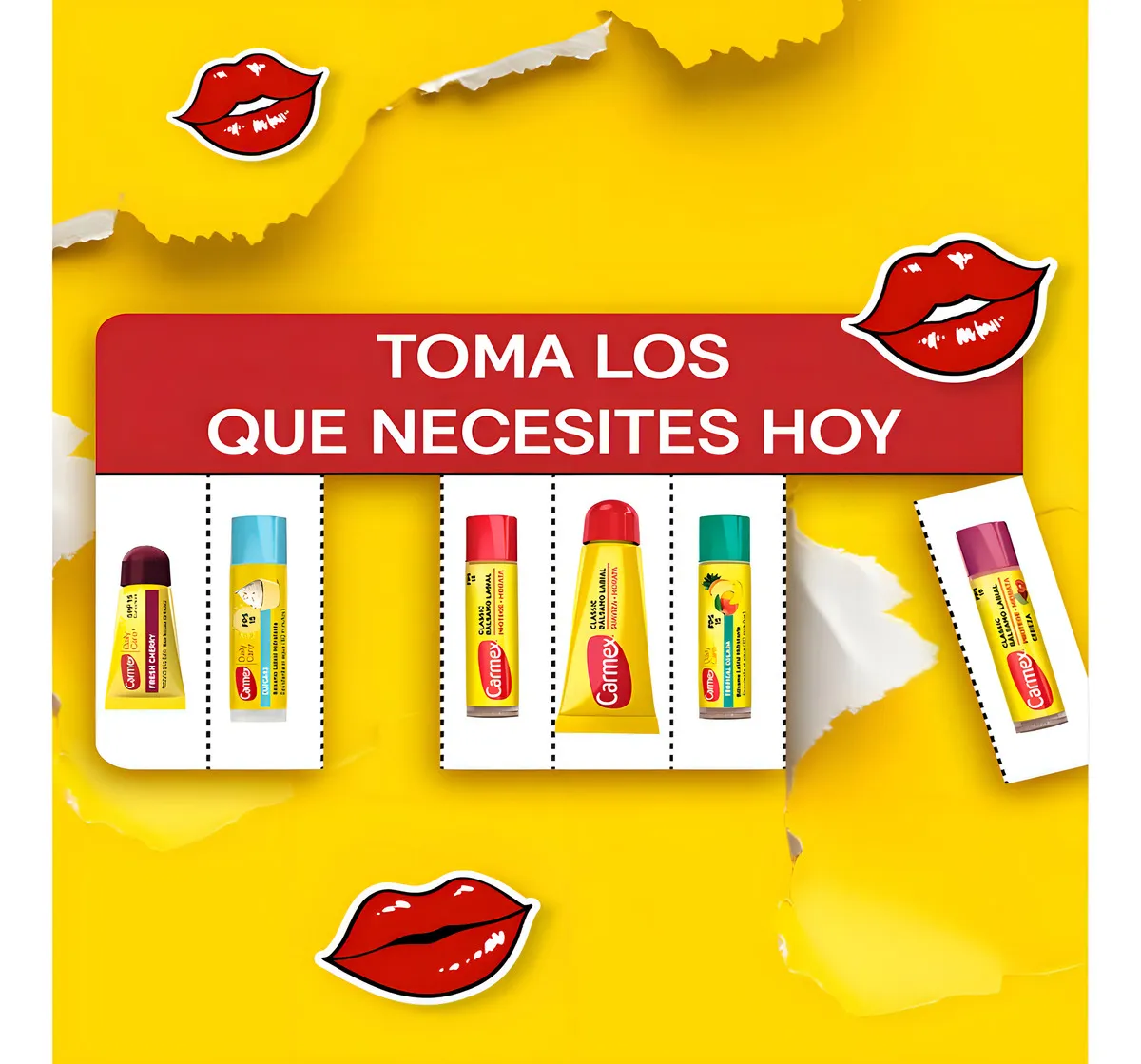 BALSAMO LABIAL HIDRATANTE 4.25G WINTERGREEN CARMEX - Imagen 4