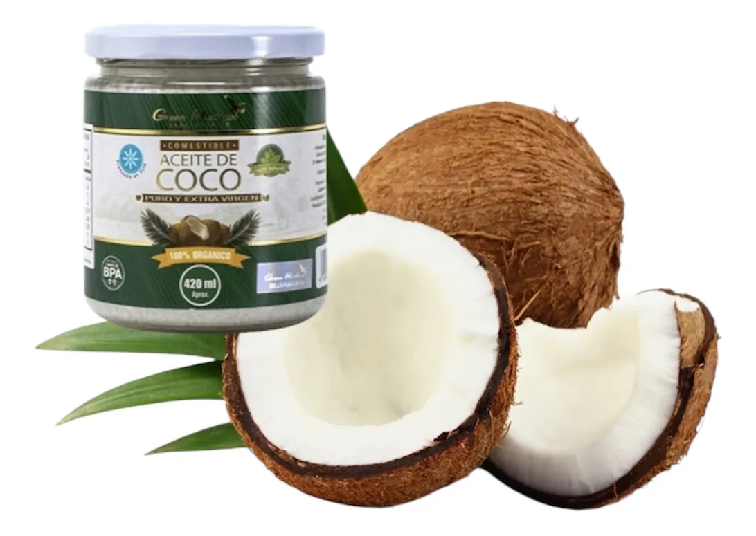ACEITE DE COCO ORGANICO SIN OLOR X 420 ML GREEN MEDICAL - Imagen 2