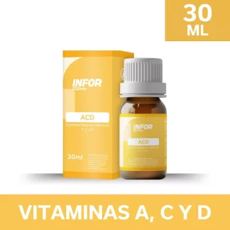 INFORTIN PRO BABY VITAMINAS ACD GOTAS X 30 ML PRATER