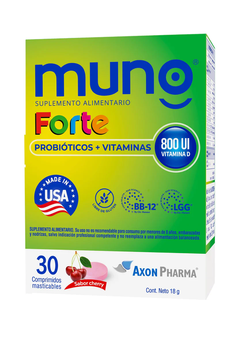 MUNO FORTE X 30 COMP MASTICABLES CDA AXON - Imagen 3