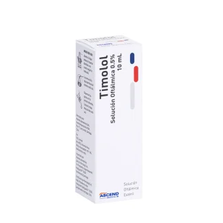 TIMOLOL SOLUCION OFTALMICA 0,5% X 10 ML ASCEND