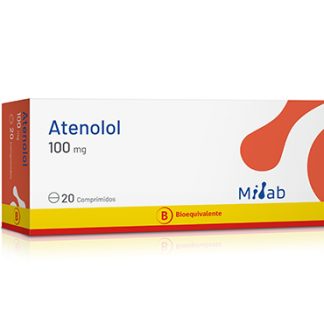 ATENOLOL 100 MG X 20 COMPRIMIDOS MILAB