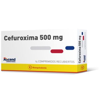 CEFUROXIMA 500 MG X 14 COMPRIMIDOS ASCEND